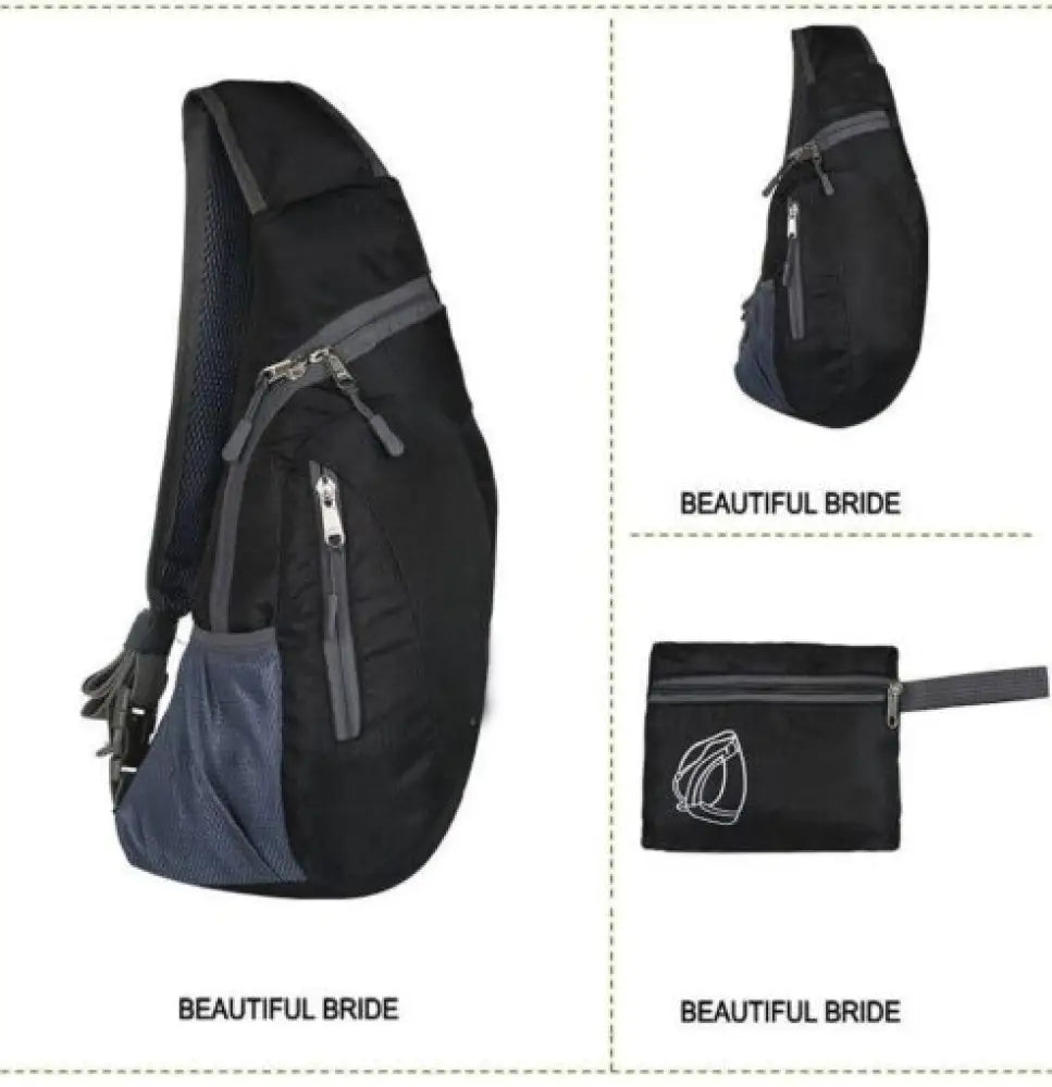 Waterfly Sling Backpack – Lightweight One-Shoulder Crossbody Bag