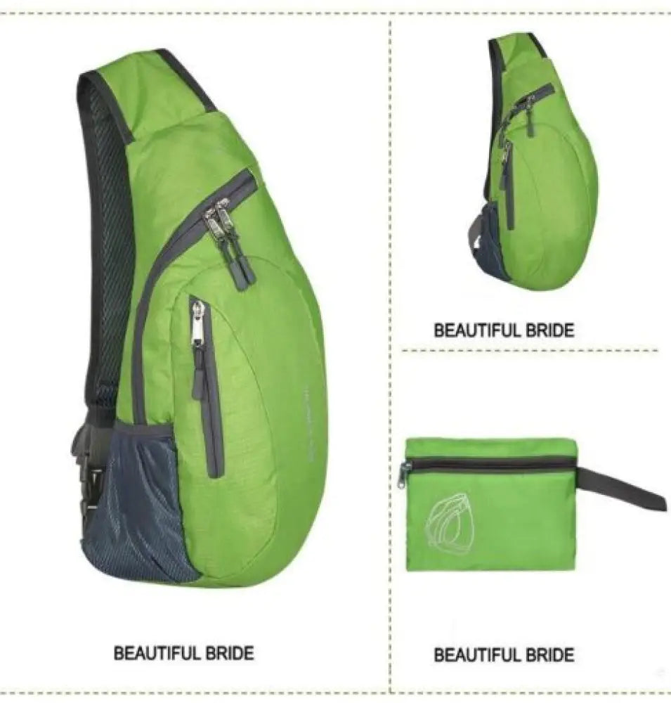 Waterfly Sling Backpack – Lightweight One-Shoulder Crossbody Bag
