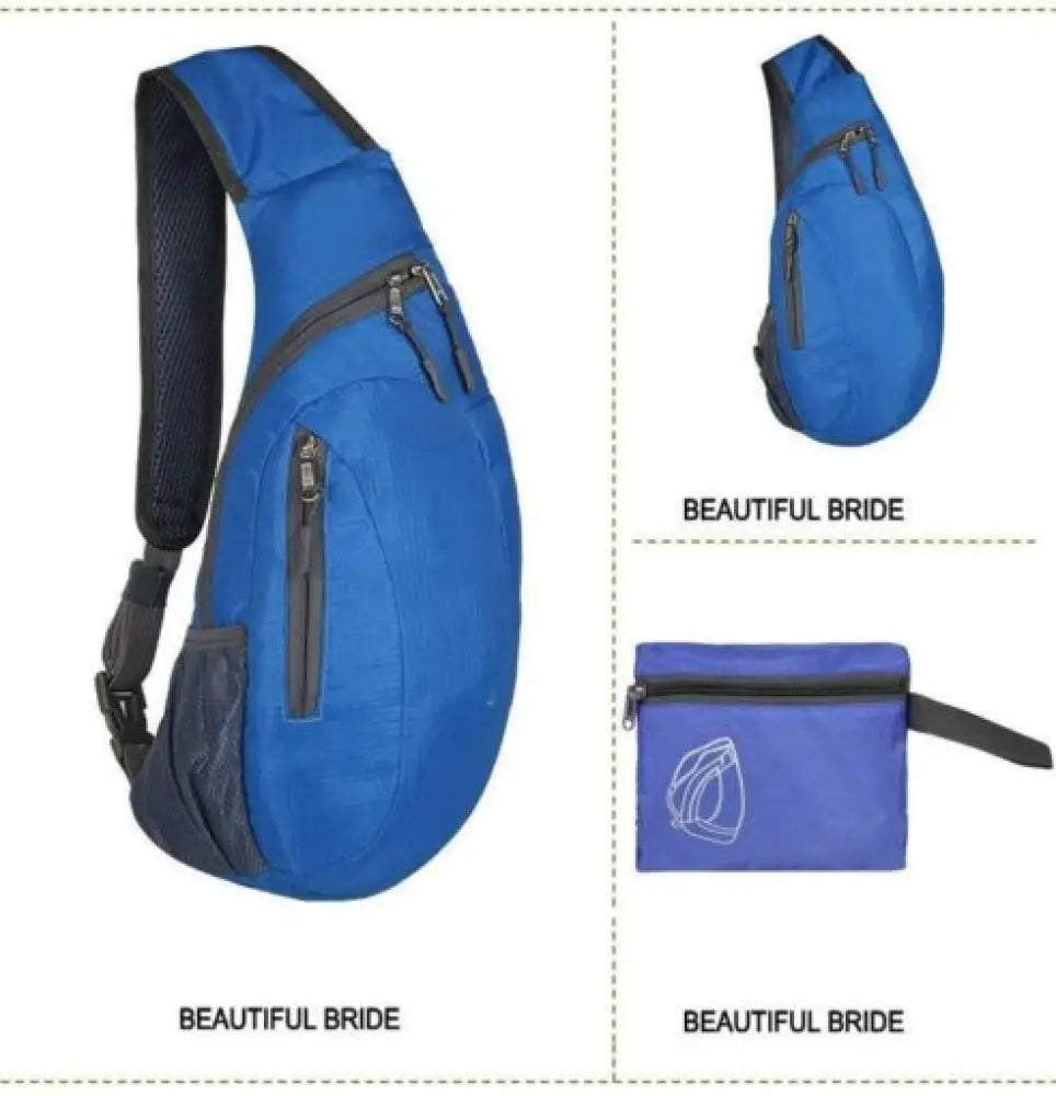Waterfly Sling Backpack – Lightweight One-Shoulder Crossbody Bag
