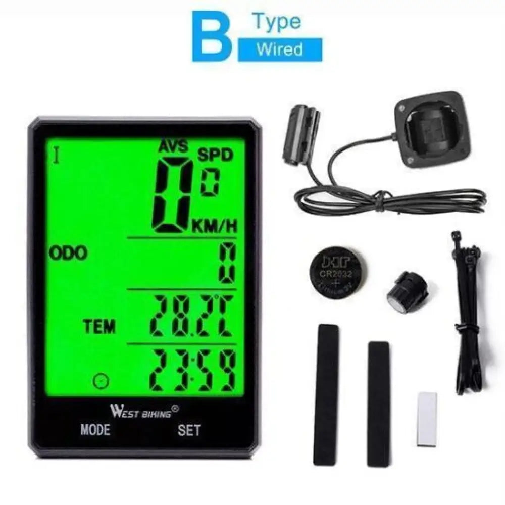 Waterproof Bicycle Speedometer