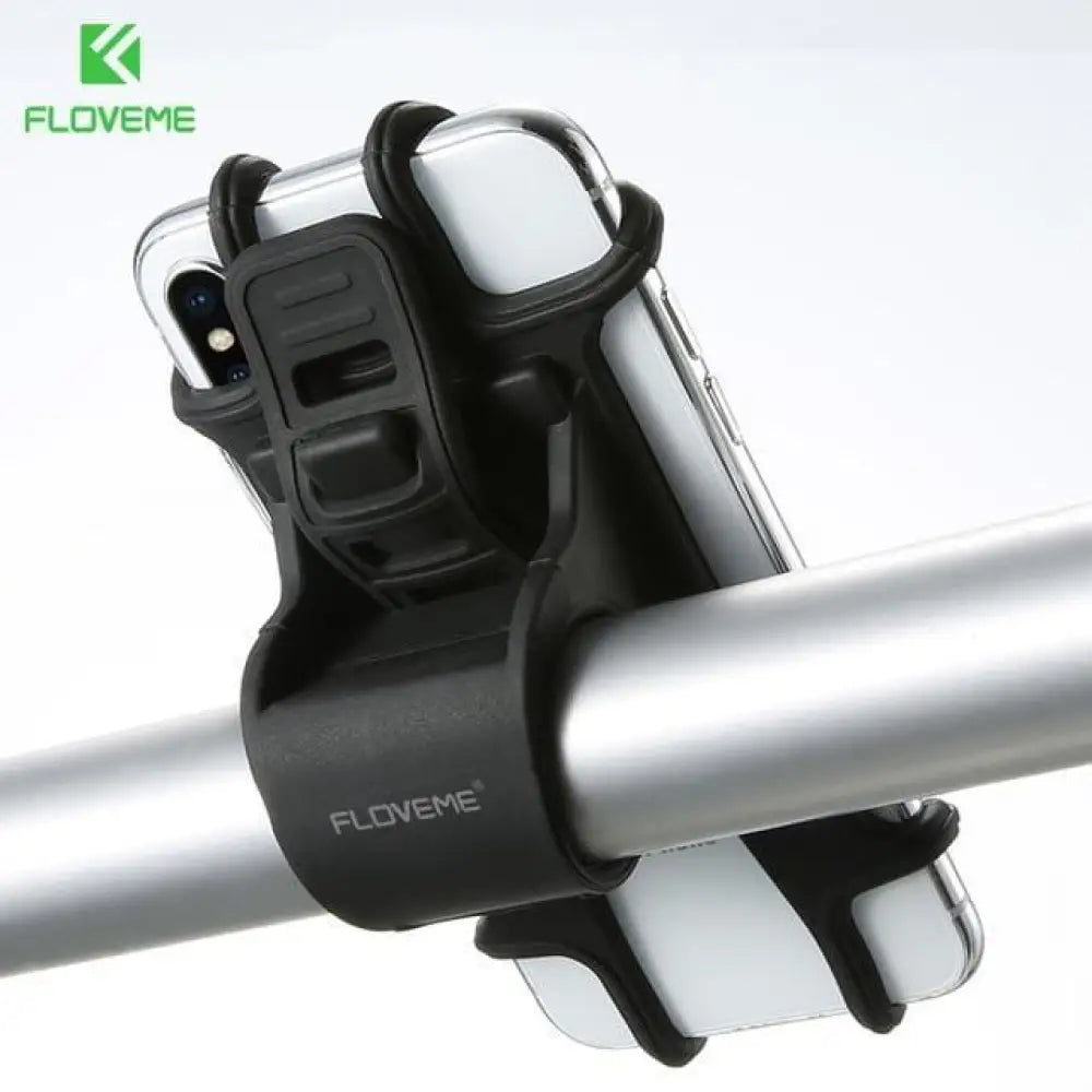 Waterproof Bike Phone Holder – GPS Mount, Silicone Net Grip