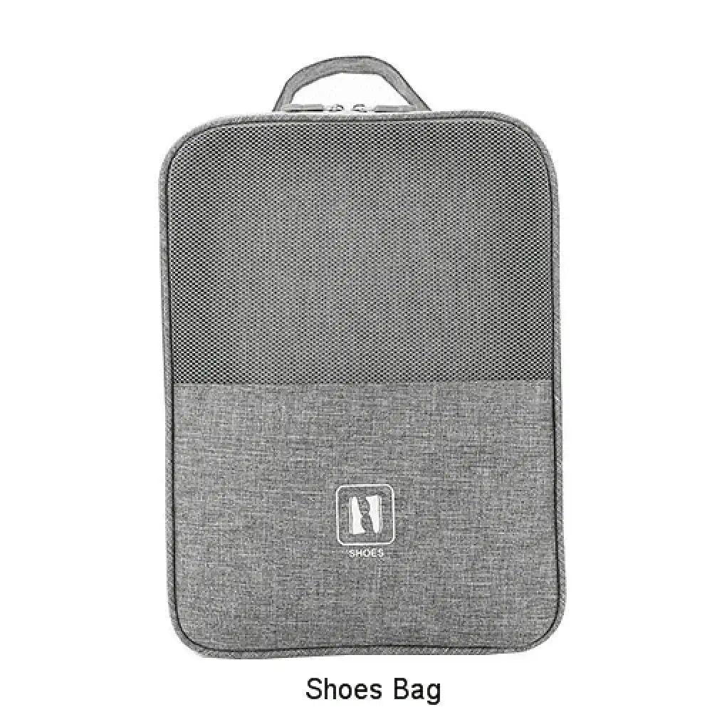 Waterproof Foldable 3-in-1 Travel Shoe Bag