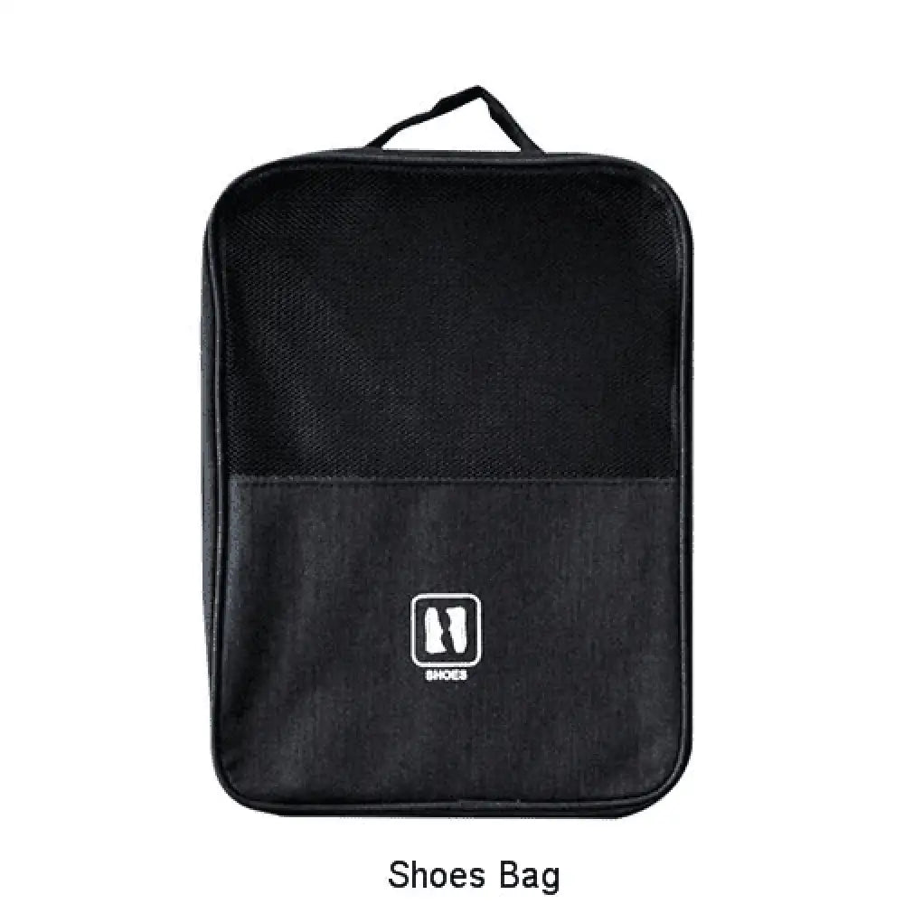 Waterproof Foldable 3-in-1 Travel Shoe Bag