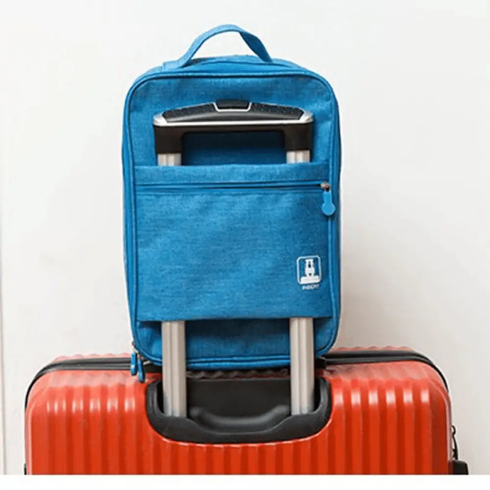 Waterproof Foldable 3-in-1 Travel Shoe Bag