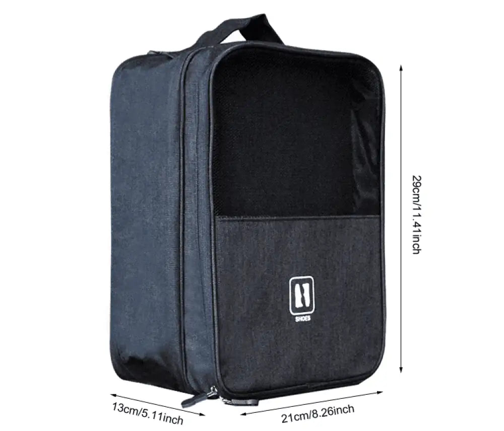 Waterproof Foldable 3-in-1 Travel Shoe Bag