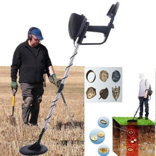 Waterproof Metal Detector – Deep Search, Gold, Coins & Relics