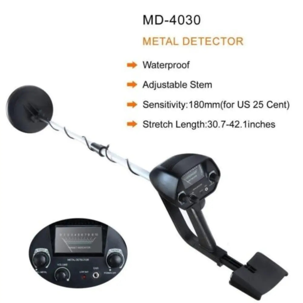 Waterproof Metal Detector – Deep Search, Gold, Coins & Relics