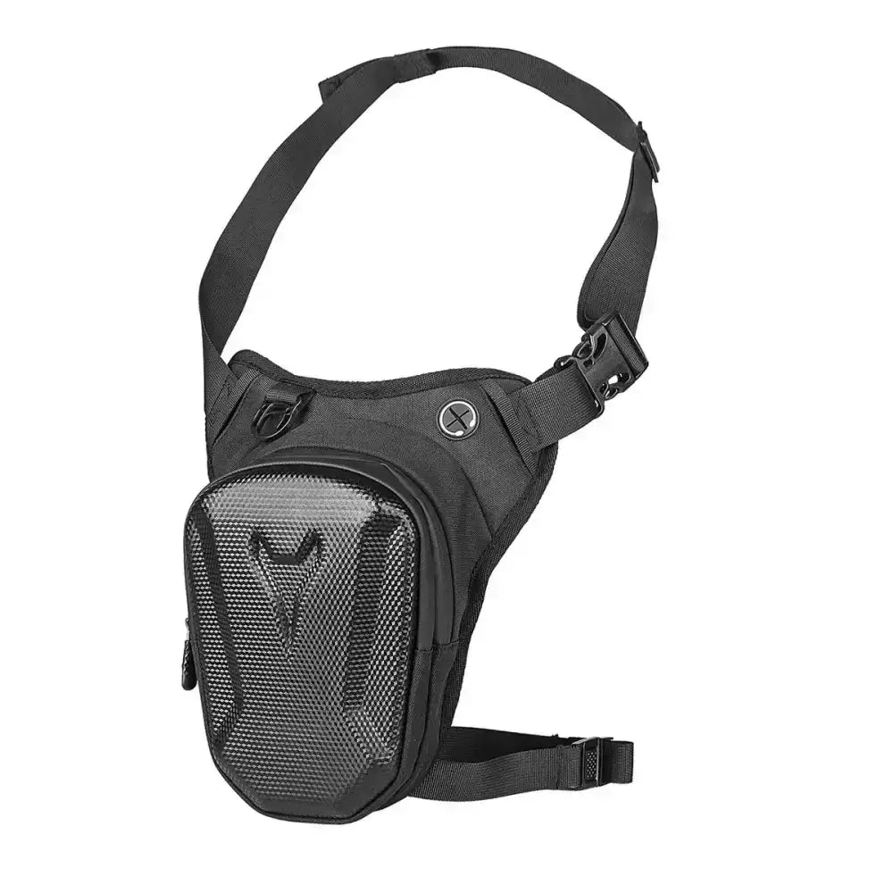 Waterproof Motorcycle Leg Bag – EVA Hard Shell, 3-Way Carry
