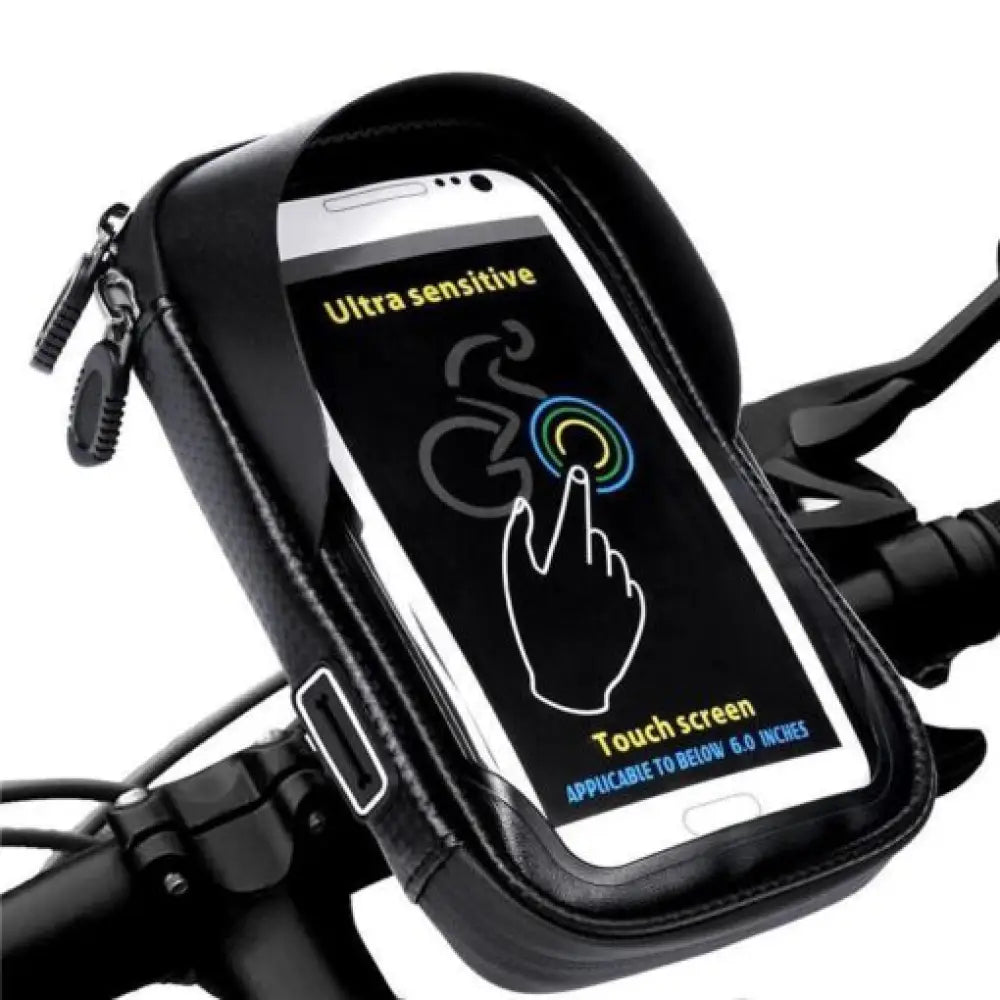 Waterproof Motorcycle Phone Mount – Fits 6.1" Phones