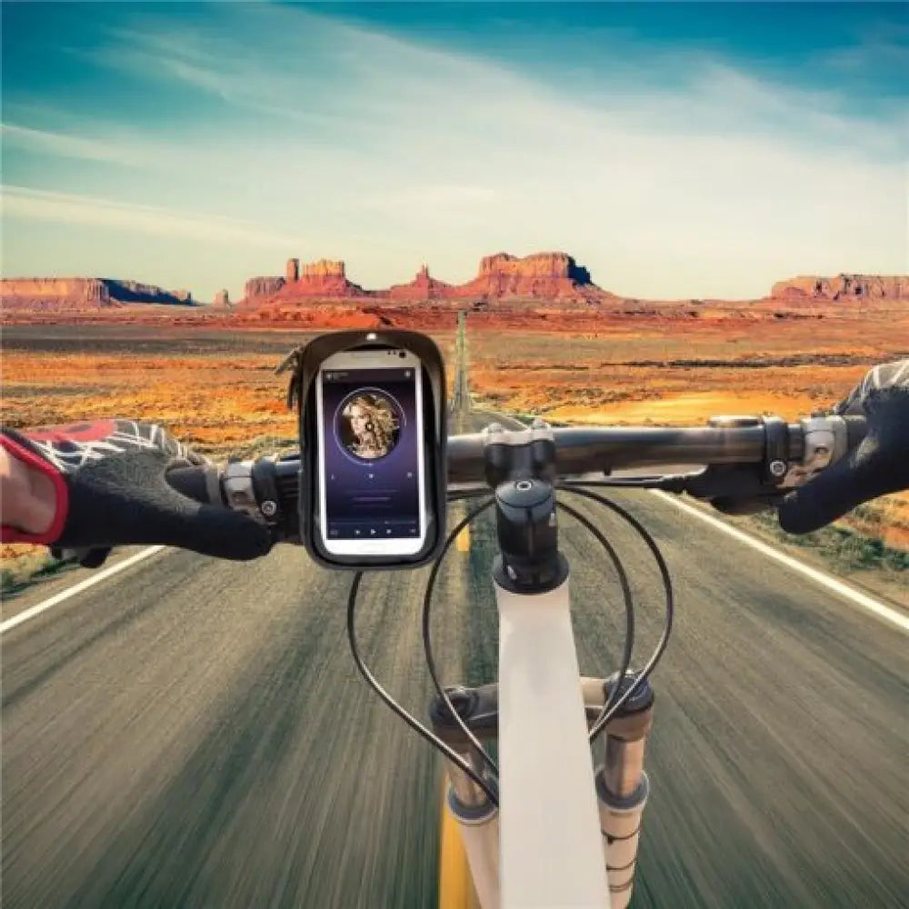 Waterproof Motorcycle Phone Mount – Fits 6.1" Phones