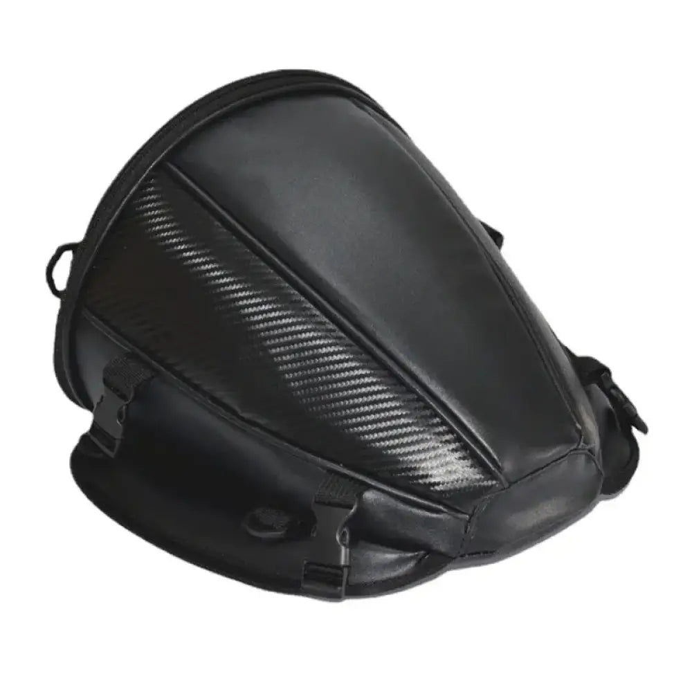 Waterproof Motorcycle Tail Bag – PU Leather, Saddle Rear Seat