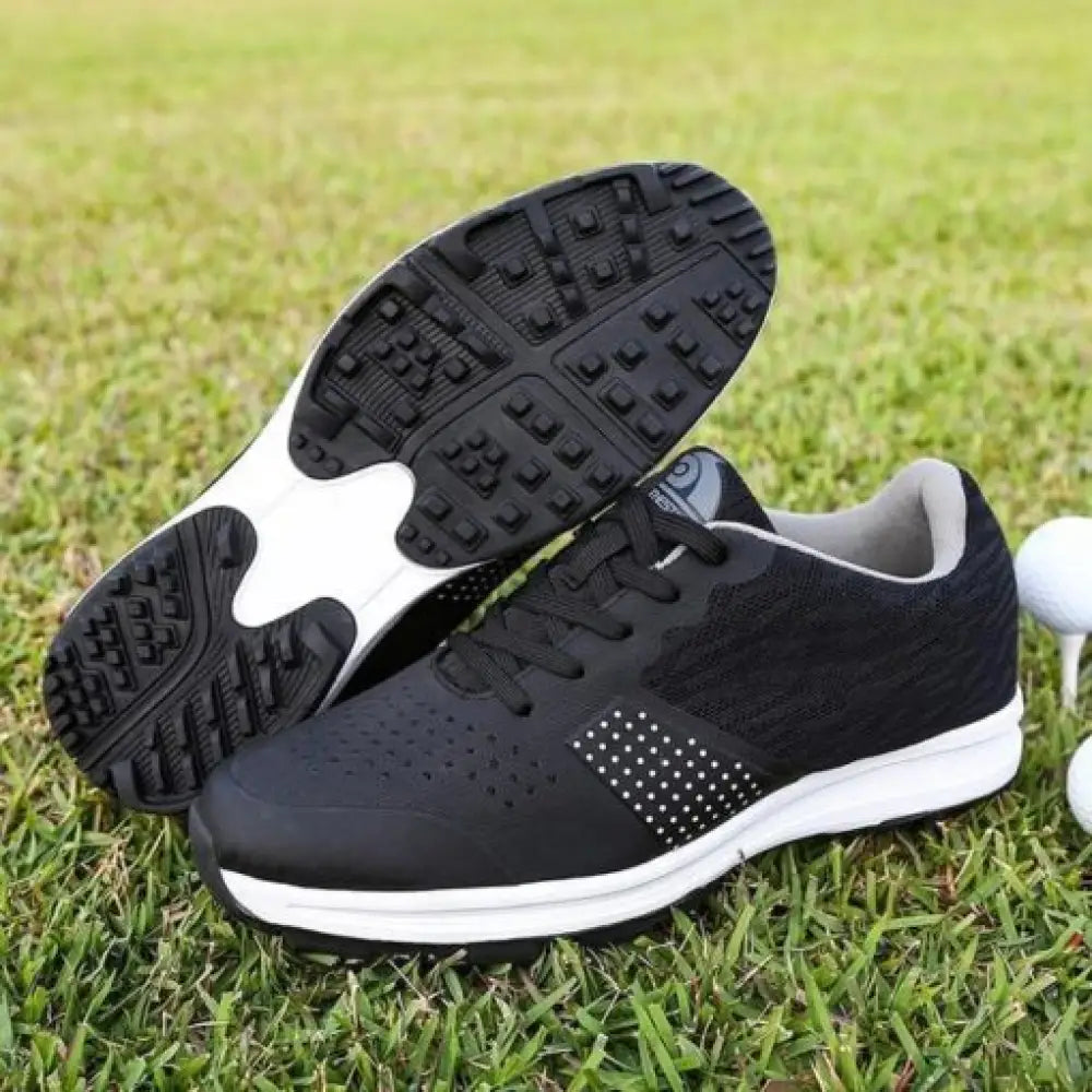 Men's Waterproof Spikeless Golf Shoes – Comfort & Grip