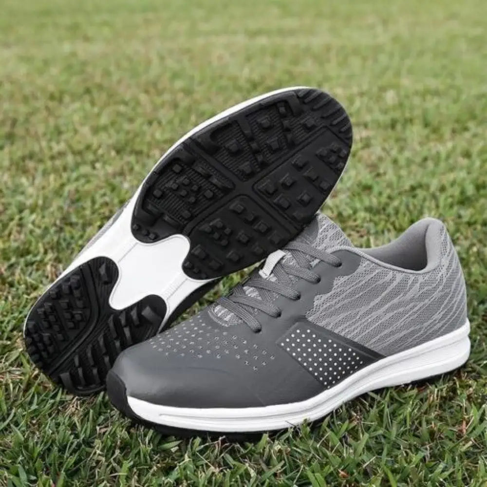 Men's Waterproof Spikeless Golf Shoes – Comfort & Grip