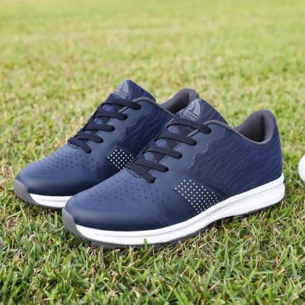 Men's Waterproof Spikeless Golf Shoes – Comfort & Grip