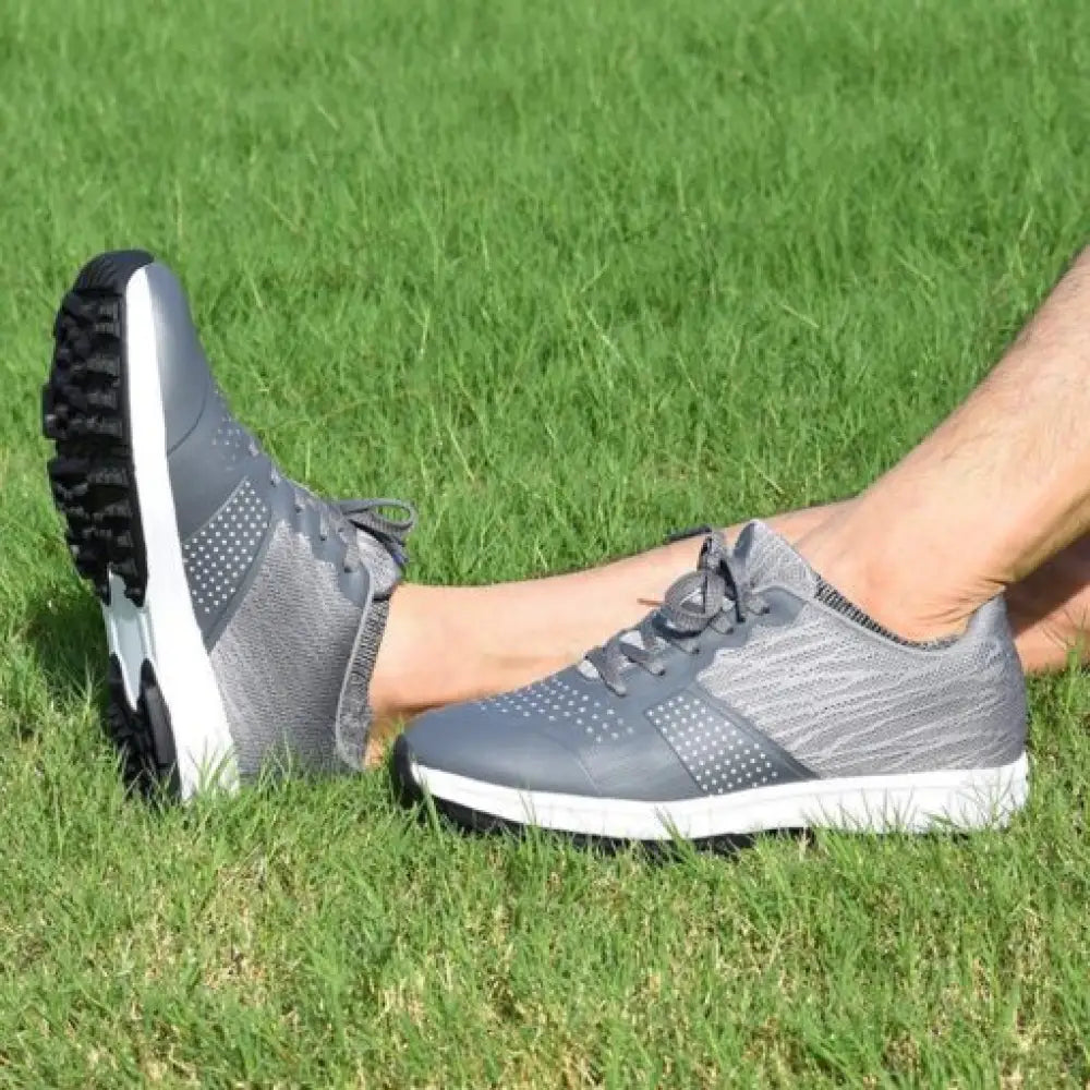 Men's Waterproof Spikeless Golf Shoes – Comfort & Grip