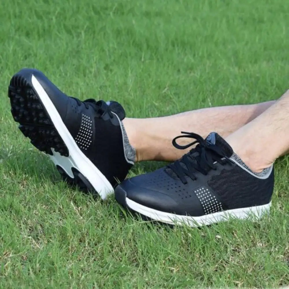 Men's Waterproof Spikeless Golf Shoes – Comfort & Grip