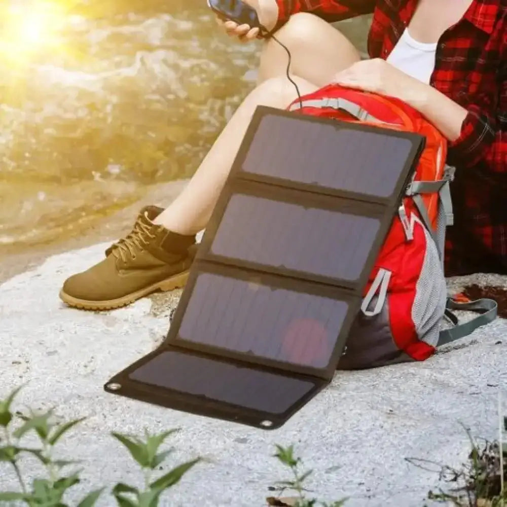 Waterproof Foldable Solar Panel –  Efficiency, 4 Cells
