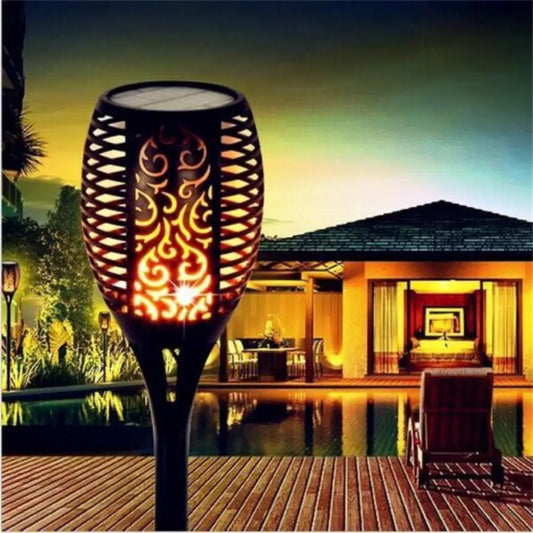 Solar Flickering Torch Light – Waterproof, IP65, 10Hr Runtime