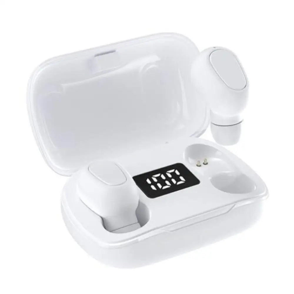 Waterproof Bluetooth 5.0 Earbuds – Touch Control, IPX-7, 60Hr