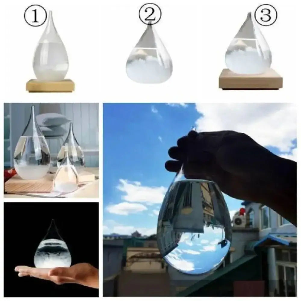 Weather Predicting Storm Glass – Sailor’s Forecast, 6x12cm