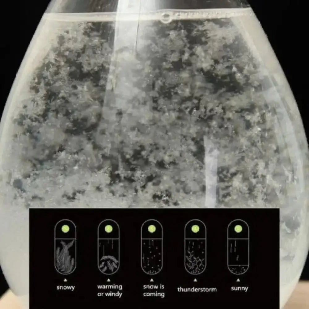 Weather Predicting Storm Glass – Sailor’s Forecast, 6x12cm