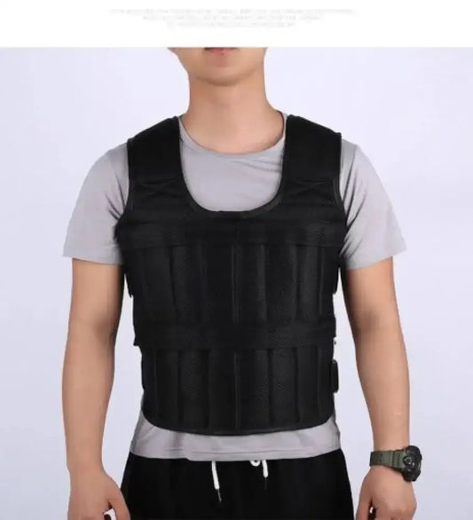 Weight Vest 30kg – Adjustable, 32 Bags, Oxford Fabric