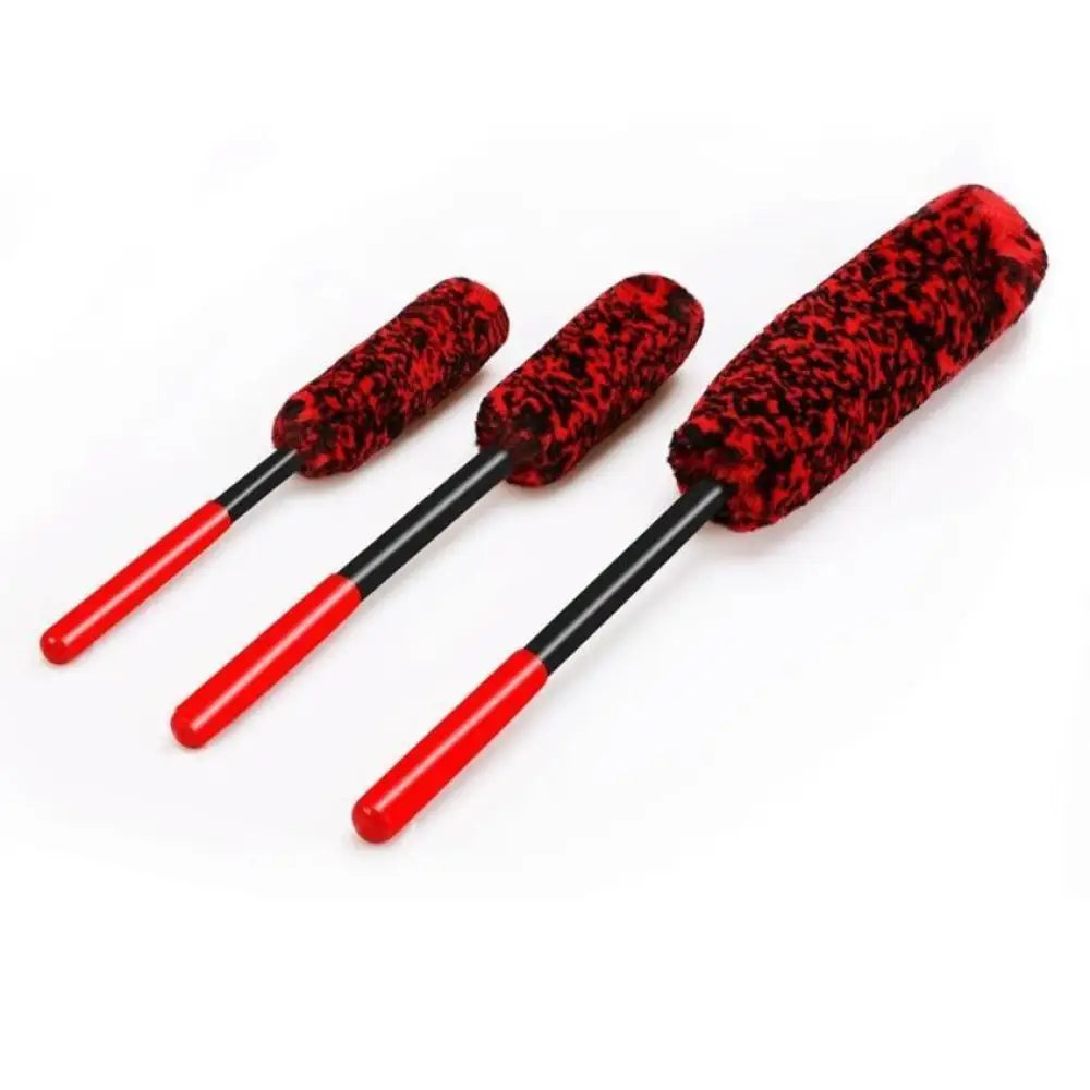 Wheel Rims Cleaning Brush Set – 3-Piece Brake Dust Remover