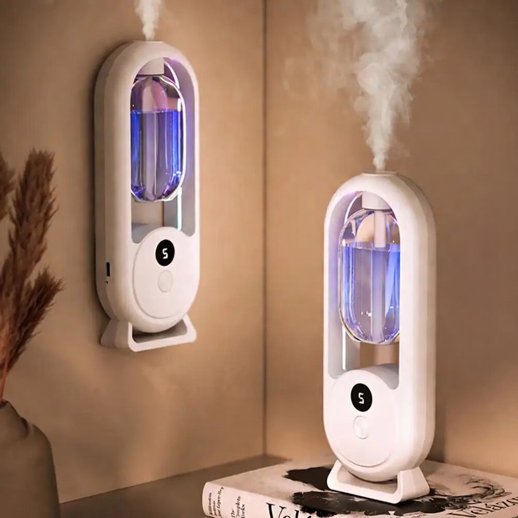 Rechargeable Portable Aroma Diffuser - 5 Mist Modes Nano Spray & Night Light