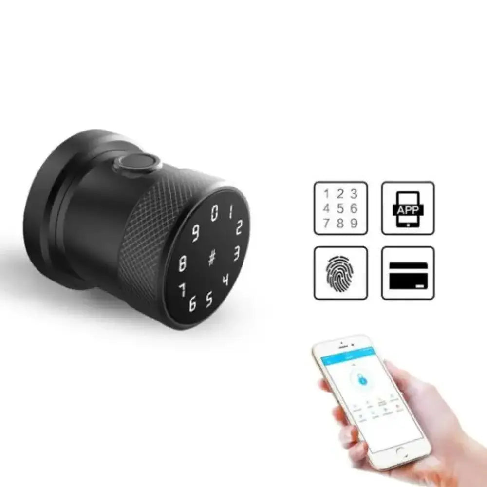 WiFi Fingerprint Smart Door Lock – 5-in-1 Access, App Control
