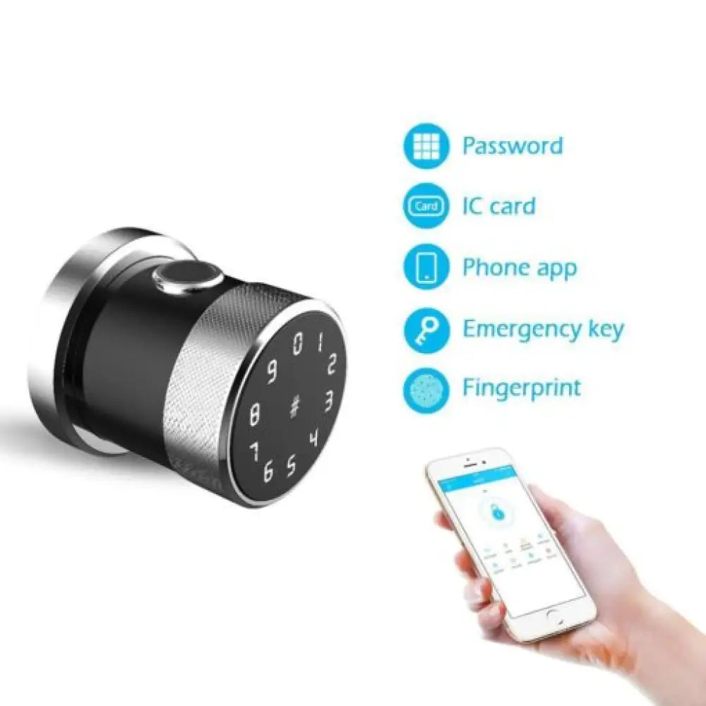WiFi Fingerprint Smart Door Lock – 5-in-1 Access, App Control