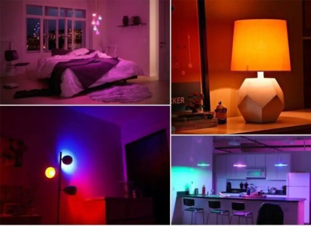 WiFi Smart Light Bulb – 16M Colors, Alexa & Google Home
