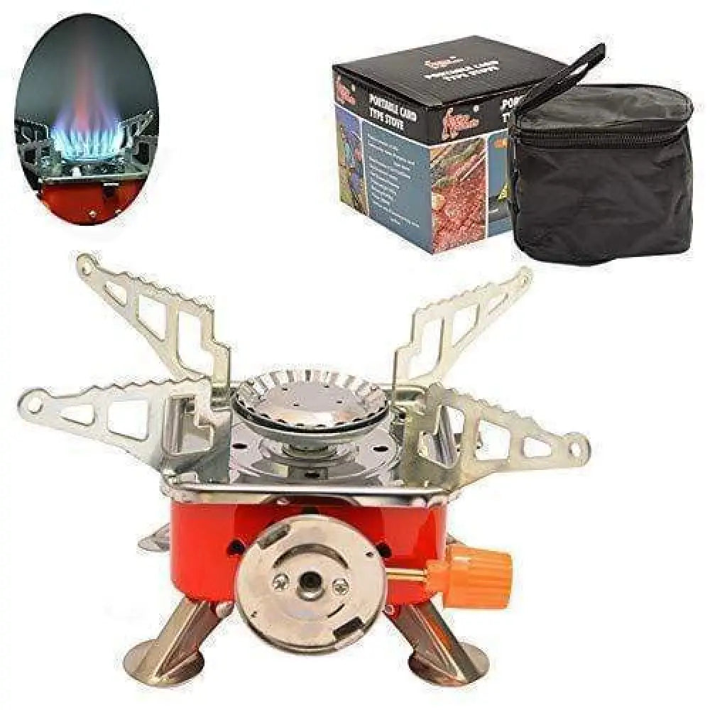 Windproof Foldable Camping Stove – 4000W, Boils 1L in 4 Min