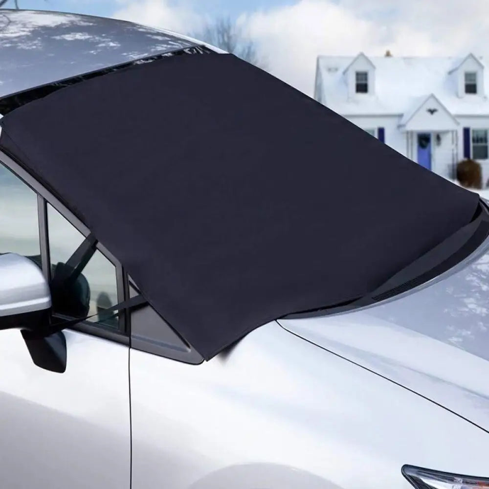 Windshield Snow Cover – Heavy-Duty 600D, Fits Any Vehicle