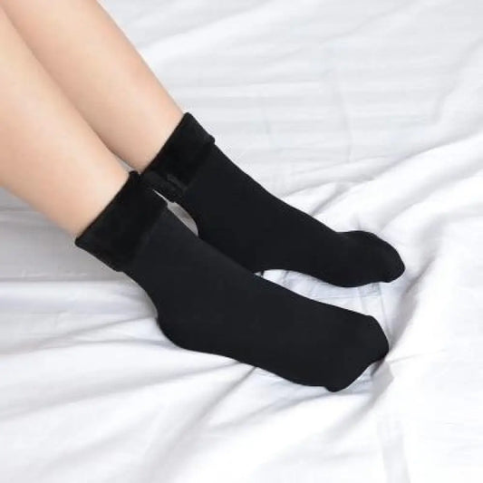 Winter Cozy Thermal Fleece Socks – Unisex, 6 Colors, One Size