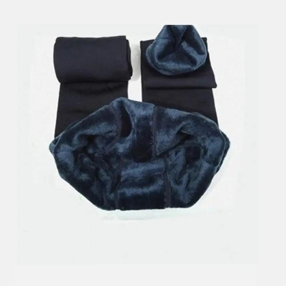 Winter Fleece Lined Thermal Leggings – High-Waist, 7 Colors