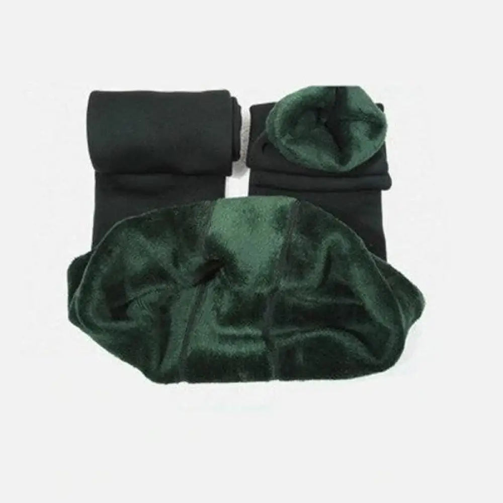 Winter Fleece Lined Thermal Leggings – High-Waist, 7 Colors