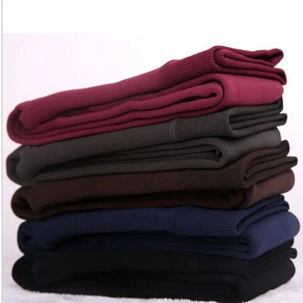 Winter Fleece Lined Thermal Leggings – High-Waist, 7 Colors