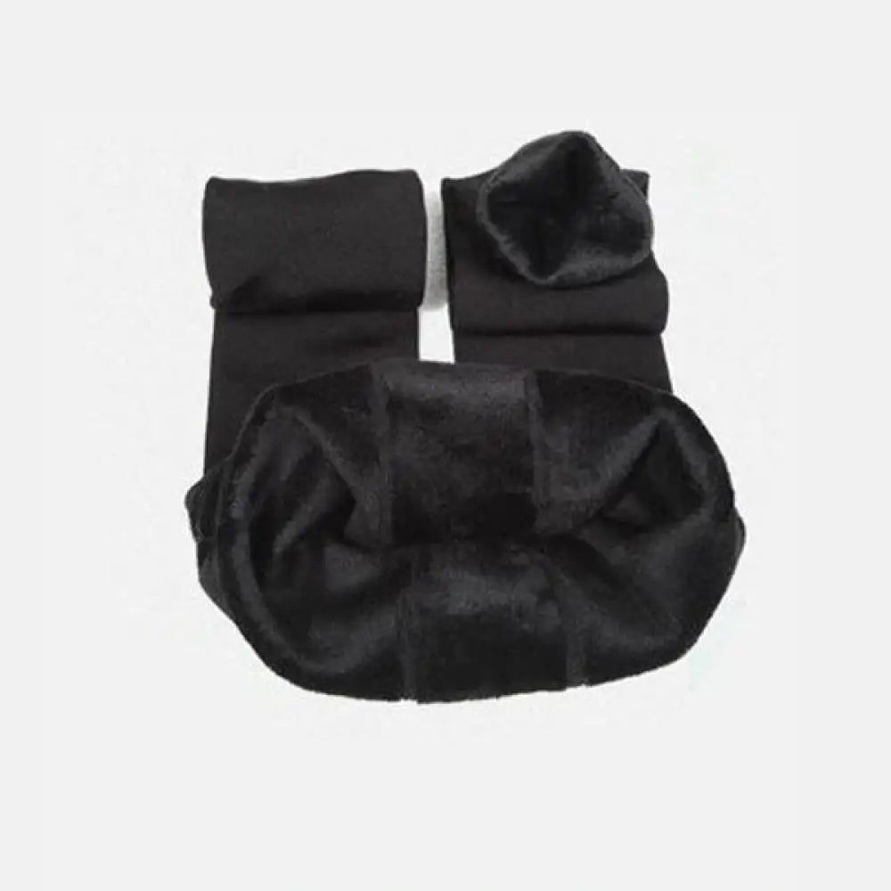 Winter Fleece Lined Thermal Leggings – High-Waist, 7 Colors