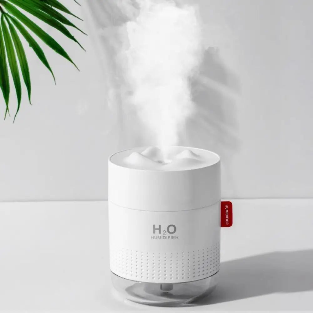 Wireless Air Humidifier – 750ml, LED Light & Essential Oils