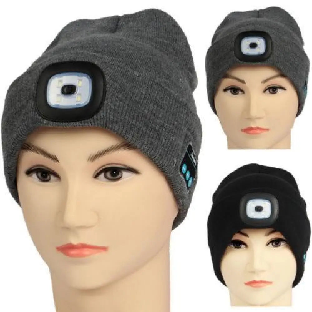 Wireless Bluetooth Headset Beanie – Music & Calls, 5Hr Play