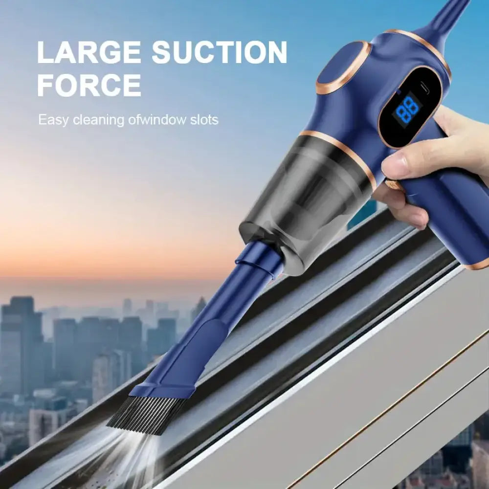 Wireless Car Vacuum Cleaner – High-Power Portable Mini Vacuum