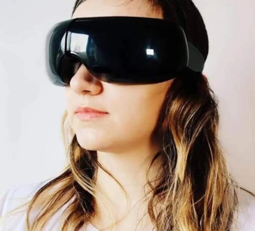Wireless Electric Eye Massager – Heat, Vibration & Air Pressure