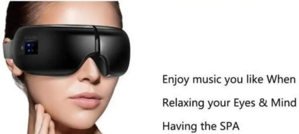 Wireless Electric Eye Massager – Heat, Vibration & Air Pressure