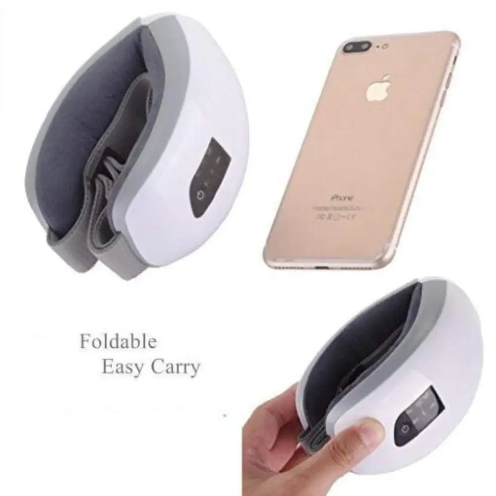 Wireless Electric Eye Massager – Heat, Vibration & Air Pressure
