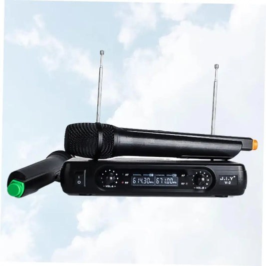 Wireless Home Karaoke System with Dual Microphones