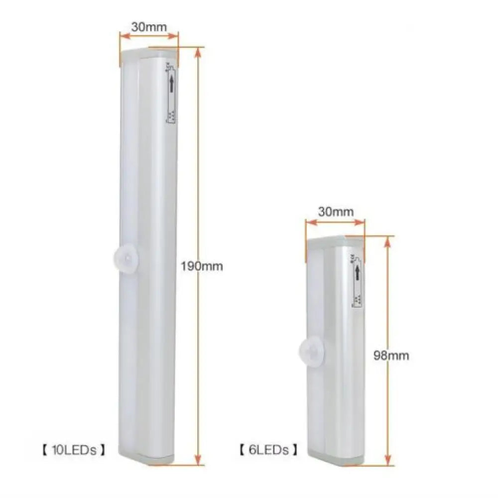 Wireless LED Motion Sensor Cabinet Light – PIR, No Wiring