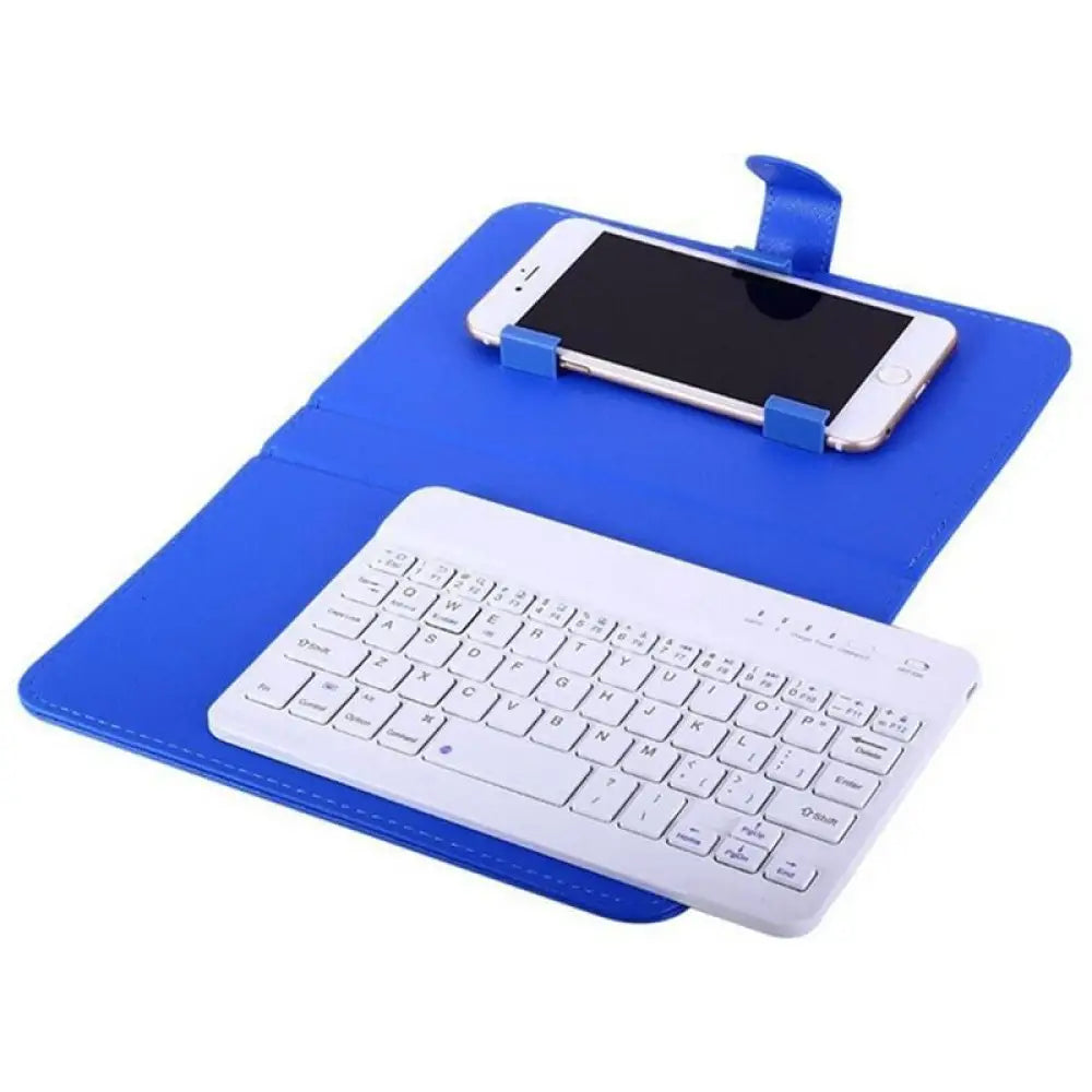 Wireless Bluetooth Phone Keyboard Case – PU Leather, All Phones