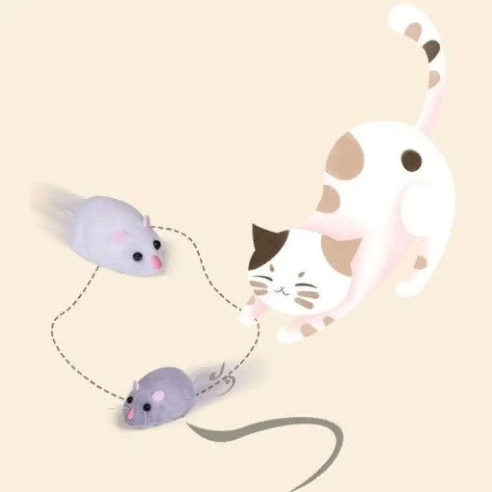 Wireless Remote-Controlled Toy Mouse – Interactive Cat Toy