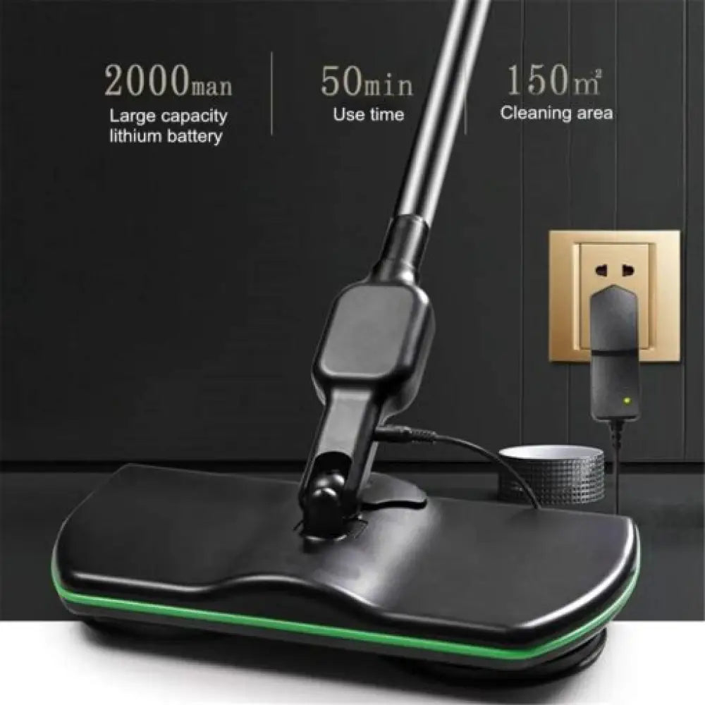 Wireless Rotary Electric Mop – 360° Spin Floor Cleaner