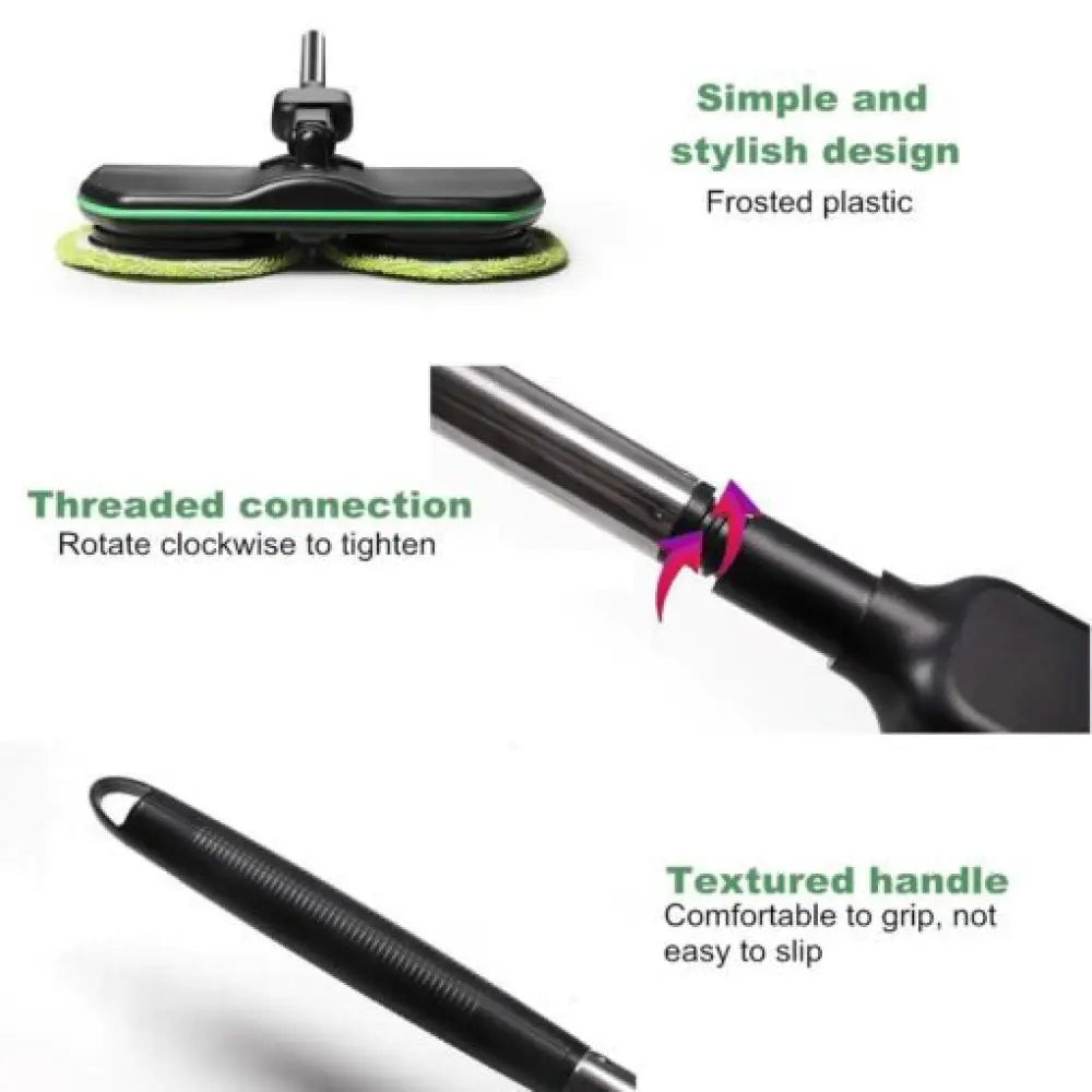 Wireless Rotary Electric Mop – 360° Spin Floor Cleaner